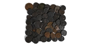 Group of Fifty-Eight [58] Roman AE Coins.