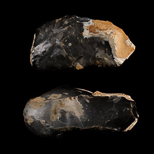 British Stone Age Flint Chopper and Axe from the Isle of Wight