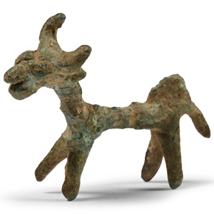 Western Asiatic Bronze Animal Figure