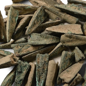 Greek Period Bronze Arrowhead Collection