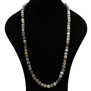 Western Asiatic Agate Bead Necklace String