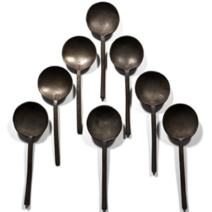 Pewter Spoon Collection