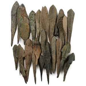Western Asiatic Bronze Arrowhead Collection