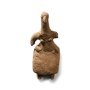 Chalcolithic Seated Terracotta Figure