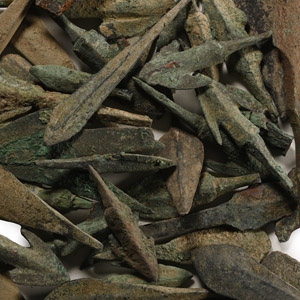 Western Asiatic Bronze Arrowhead Collection