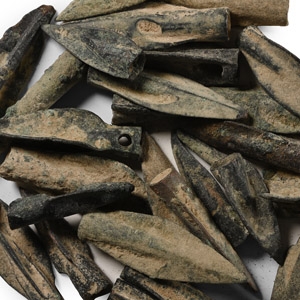 Greek and Other Bronze Arrowhead Collection
