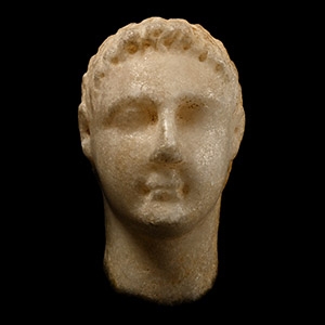 Hellenistic Male Head of a Ruler
