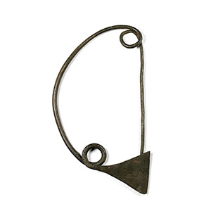 Large Greek Bronze Fibula