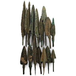 Luristan Bronze Arrowhead Collection
