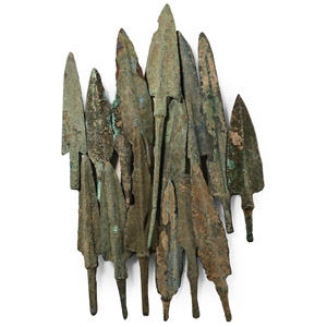 Luristan Bronze Arrowhead Collection