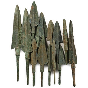 Luristan Bronze Arrowhead Collection