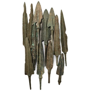 Luristan Bronze Arrowhead Collection