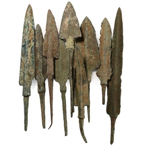 Luristan Bronze Arrowhead Collection