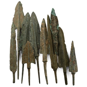 Luristan Bronze Arrowhead Collection