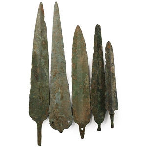 Western Asiatic Bronze Dagger Blade Collection