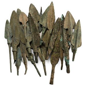 Luristan Bronze Arrowhead Collection