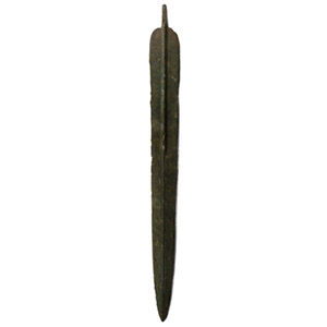 Very Large Luristan Bronze Dagger Blade