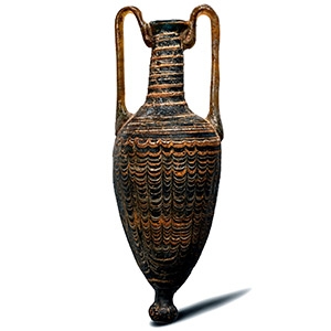 Greek Core-Formed Glass Amphoriskos