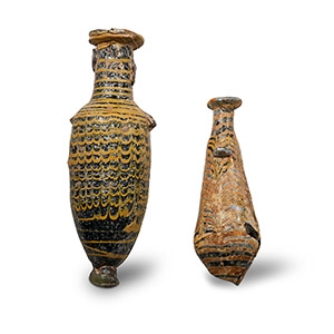 Greek Core-Formed Glass Vessel Group