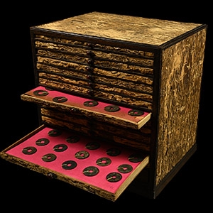 Collection of Chinese Bronze Cash and Japanese Copies.