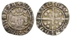 England. Plantagenet, Edward III AR Penny.