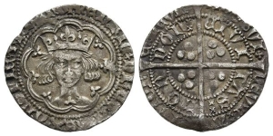 England. Lancaster, Henry V AR Groat.