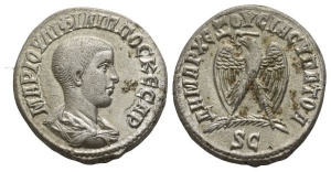 Philip II, as Caesar BI Tetradrachm of Antioch, Seleucis and Pieria.