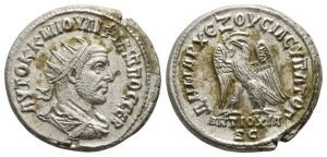 Philip I BI Tetradrachm of Antioch, Seleucis and Pieria.