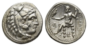 Kingdom of Macedon, Philip III Arrhidaios AR Drachm.