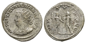 Valerian I BI Antoninianus.