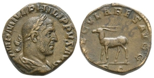 Philip I AE Sestertius.