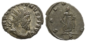 Aureolus, Romano-Gallic Usurper BI Antoninianus.