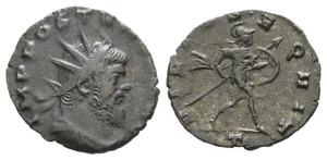 Aureolus, Romano-Gallic Usurper BI Antoninianus.