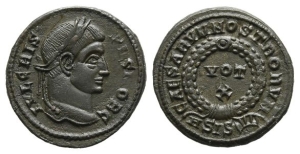 Crispus, as Caesar BI Nummus.