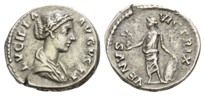 Lucilla, Augusta AR Denarius.