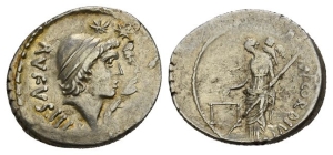 Mn. Cordius Rufus AR Denarius.