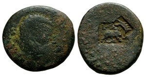 Judaea, Legionary Countermarks AE 25mm.