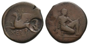 Tauric Chersonesos, Chersonesos AE 20mm.