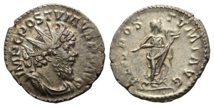 Postumus, Romano-Gallic Emperor AR Antoninianus.