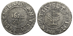 Reproduction of a United States of America AR Shilling.