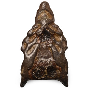 Anglo-Scandinavian Viking Stirrup Apex Mount with Beasts