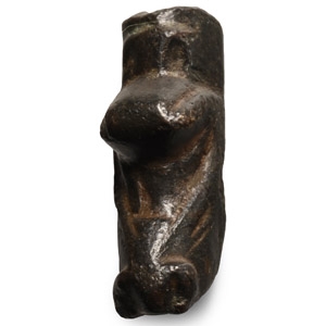 Anglo-Scandinavian Viking Stirrup Terminal with Beast