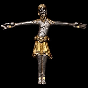 Scandinavian Viking Period Silver-Gilt Corpus Christi