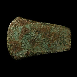 British Bronze Age Migdale Type Copper Flat Axe
