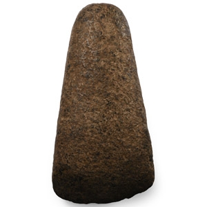 British Stone Age Polished Green Stone Axehead