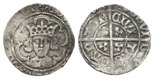England. York, Edward IV AR Halfgroat.