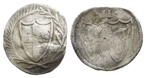 Great Britain, Commonwealth of England AR Halfgroat.