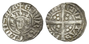 England. Plantagenet, Edward I AR Halfpenny.