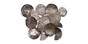 Group of Fourteen [14] Medieval and Later England Hammered Coins.