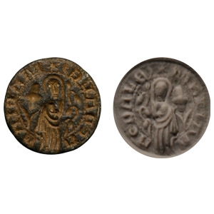 Medieval Bronze Ecclesiastical Seal Matrix